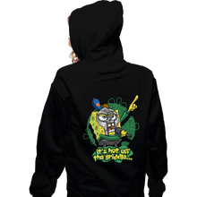 Load image into Gallery viewer, Secret_Shirts Zippered Hoodies, Unisex / Small / Black SBDOOM
