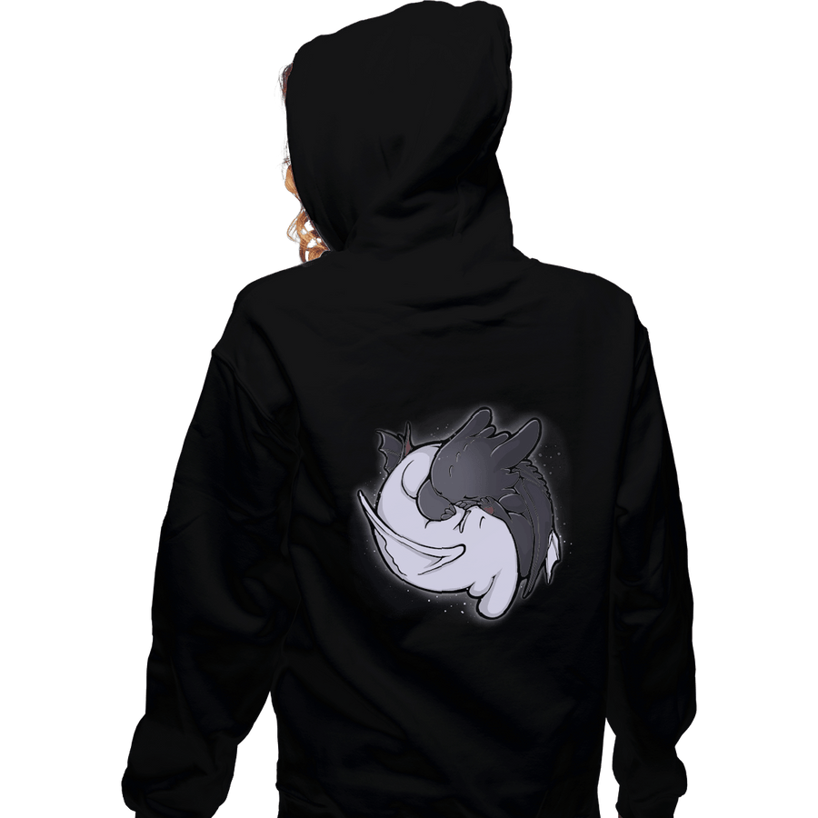 Shirts Zippered Hoodies, Unisex / Small / Black Dragon Tao