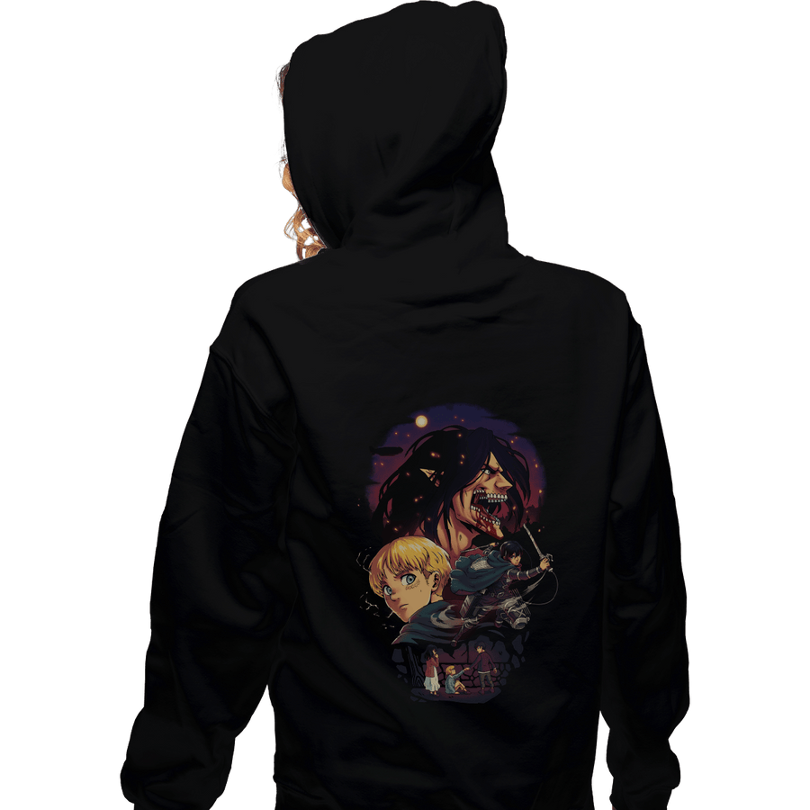 Shirts Zippered Hoodies, Unisex / Small / Black Wings Of Freedom