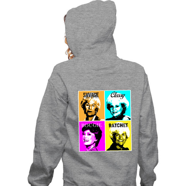 Shirts Zippered Hoodies, Unisex / Small / Sports Grey Golden Savage