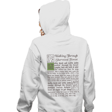 Load image into Gallery viewer, Shirts Zippered Hoodies, Unisex / Small / White Sherwood Forest
