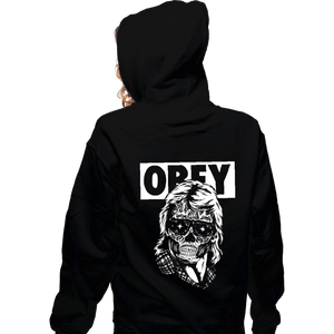 Shirts Zippered Hoodies, Unisex / Small / Black They Obey