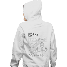 Load image into Gallery viewer, Shirts Zippered Hoodies, Unisex / Small / White Toy Manual

