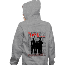Load image into Gallery viewer, Daily_Deal_Shirts Zippered Hoodies, Unisex / Small / Sports Grey The Lone Gunman Newspaper Group
