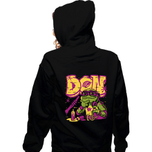 Load image into Gallery viewer, Daily_Deal_Shirts Zippered Hoodies, Unisex / Small / Black Don Bomb
