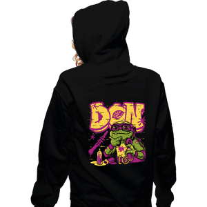 Daily_Deal_Shirts Zippered Hoodies, Unisex / Small / Black Don Bomb