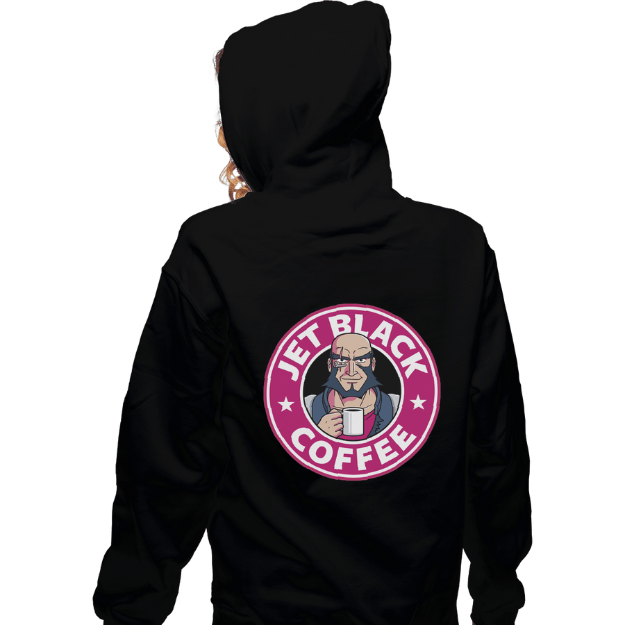 Shirts Zippered Hoodies, Unisex / Small / Black Jet Black Coffee