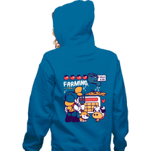 Load image into Gallery viewer, Shirts Zippered Hoodies, Unisex / Small / Royal Blue Farmer Days
