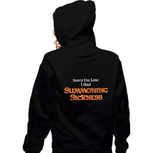 Load image into Gallery viewer, Secret_Shirts Zippered Hoodies, Unisex / Small / Black &quot;I Was In The Stack&quot;
