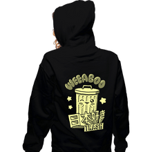 Load image into Gallery viewer, Secret_Shirts Zippered Hoodies, Unisex / Small / Black Weaboo Trash
