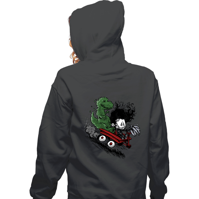 Secret_Shirts Zippered Hoodies, Unisex / Small / Dark Heather Edward And Dino