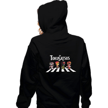 Load image into Gallery viewer, Secret_Shirts Zippered Hoodies, Unisex / Small / Black The Tokusatsus
