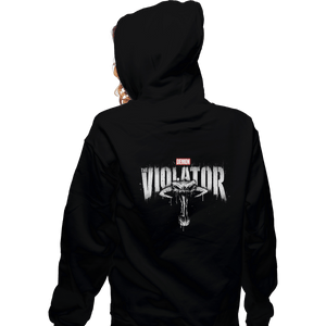 Shirts Zippered Hoodies, Unisex / Small / Black Demon Punisher