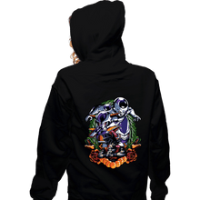 Load image into Gallery viewer, Shirts Zippered Hoodies, Unisex / Small / Black Frieza Crest

