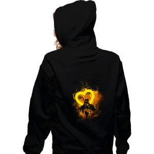 Shirts Zippered Hoodies, Unisex / Small / Black Venus Art