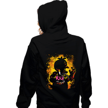Load image into Gallery viewer, Daily_Deal_Shirts Zippered Hoodies, Unisex / Small / Black The Animatronic Chicken
