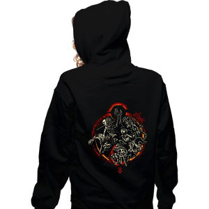 Secret_Shirts Zippered Hoodies, Unisex / Small / Black The Berserker