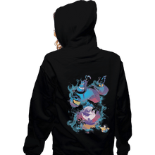 Load image into Gallery viewer, Shirts Zippered Hoodies, Unisex / Small / Black Legend Of The Lamp
