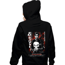 Load image into Gallery viewer, Shirts Zippered Hoodies, Unisex / Small / Black The Punisher
