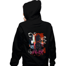 Load image into Gallery viewer, Daily_Deal_Shirts Zippered Hoodies, Unisex / Small / Black Jazz Drifter
