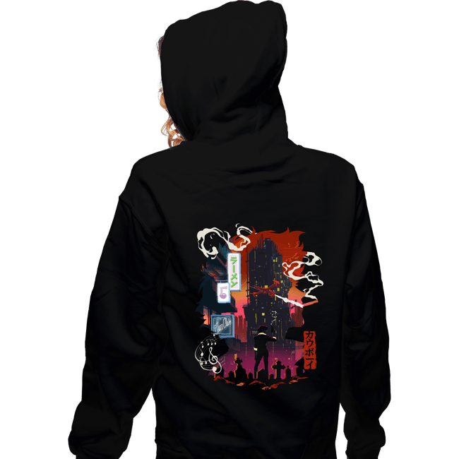 Daily_Deal_Shirts Zippered Hoodies, Unisex / Small / Black Jazz Drifter