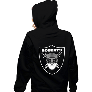 Shirts Zippered Hoodies, Unisex / Small / Black Roberts