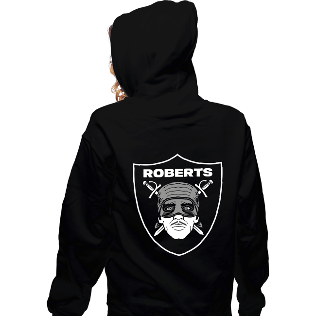 Shirts Zippered Hoodies, Unisex / Small / Black Roberts