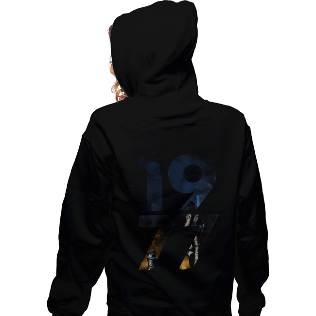 Shirts Zippered Hoodies, Unisex / Small / Black 1977 SW