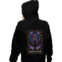 Load image into Gallery viewer, Shirts Zippered Hoodies, Unisex / Small / Black Mind Flayer Tarot
