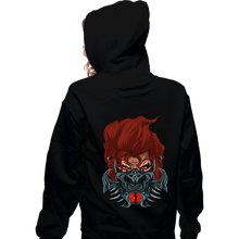 Load image into Gallery viewer, Shirts Zippered Hoodies, Unisex / Small / Black Lion Ninja
