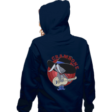 Load image into Gallery viewer, Shirts Zippered Hoodies, Unisex / Small / Navy Crambone
