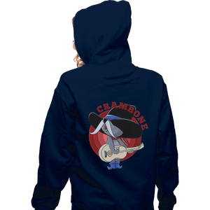 Shirts Zippered Hoodies, Unisex / Small / Navy Crambone