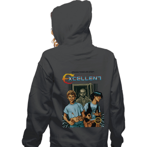 Secret_Shirts Zippered Hoodies, Unisex / Small / Dark Heather Excellent Gaming