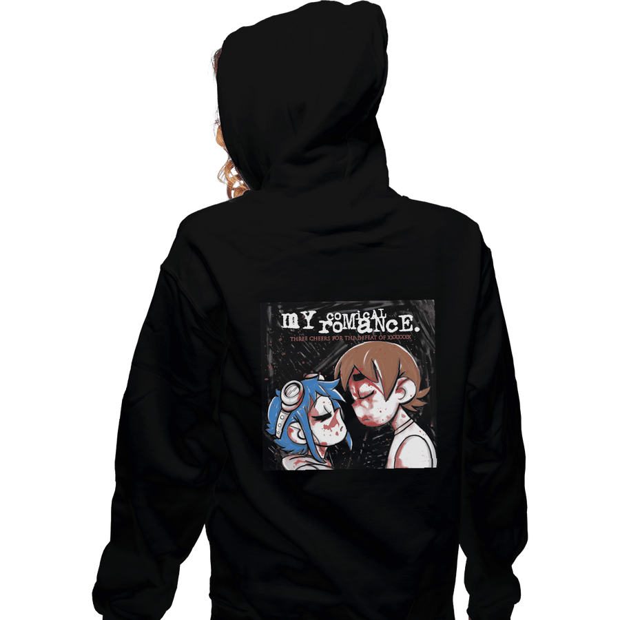 Shirts Pullover Hoodies, Unisex / Small / Black My Comical Romance