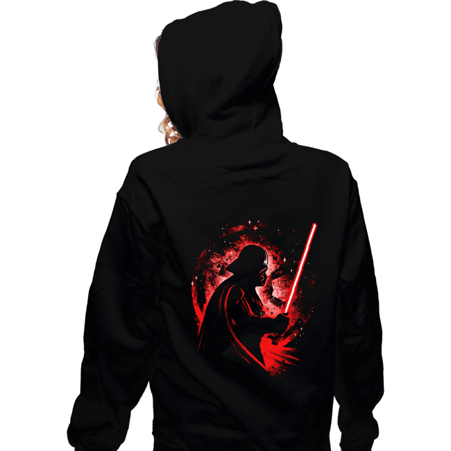 Daily_Deal_Shirts Zippered Hoodies, Unisex / Small / Black The Power Of The Dark Side