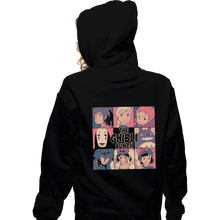 Load image into Gallery viewer, Shirts Zippered Hoodies, Unisex / Small / Black Ghibli Bunch
