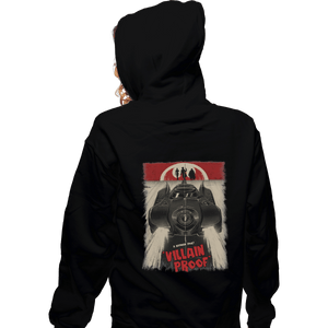 Shirts Pullover Hoodies, Unisex / Small / Black Villain Proof