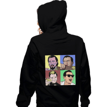Load image into Gallery viewer, Shirts Zippered Hoodies, Unisex / Small / Black The King Of Memes
