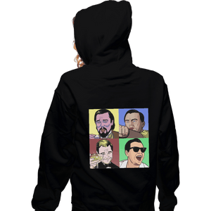 Shirts Zippered Hoodies, Unisex / Small / Black The King Of Memes