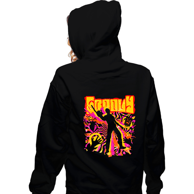 Daily_Deal_Shirts Zippered Hoodies, Unisex / Small / Black Retro Stay Groovy