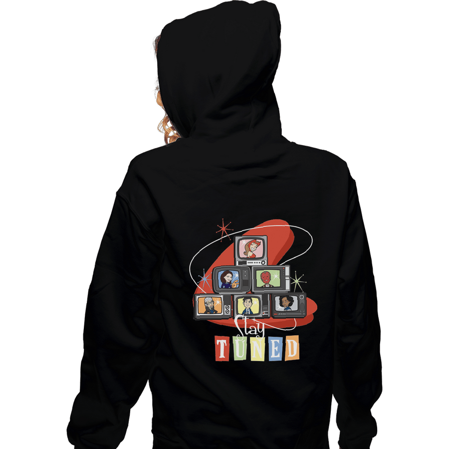 Shirts Zippered Hoodies, Unisex / Small / Black Stay Tuned To Westview