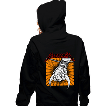 Load image into Gallery viewer, Secret_Shirts Zippered Hoodies, Unisex / Small / Black Crescent
