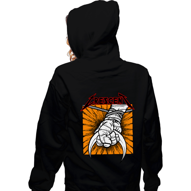 Secret_Shirts Zippered Hoodies, Unisex / Small / Black Crescent