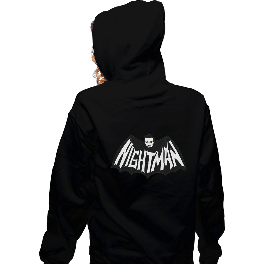 Shirts Zippered Hoodies, Unisex / Small / Black Nightman