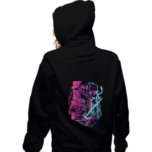 Shirts Zippered Hoodies, Unisex / Small / Black Ghost Detective