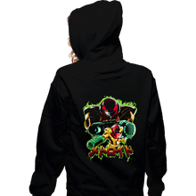 Load image into Gallery viewer, Secret_Shirts Zippered Hoodies, Unisex / Small / Black Space Bounty!
