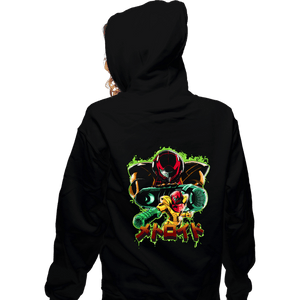 Secret_Shirts Zippered Hoodies, Unisex / Small / Black Space Bounty!