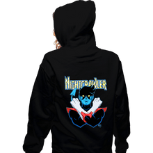 Load image into Gallery viewer, Daily_Deal_Shirts Zippered Hoodies, Unisex / Small / Black Nightcrawler 97
