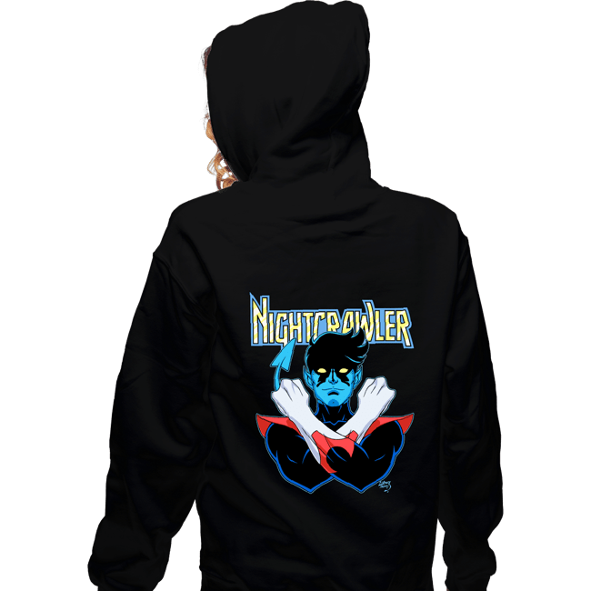 Daily_Deal_Shirts Zippered Hoodies, Unisex / Small / Black Nightcrawler 97
