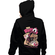 Load image into Gallery viewer, Secret_Shirts Zippered Hoodies, Unisex / Small / Black Rufi-Os
